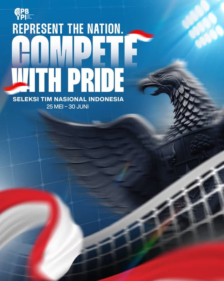 Seleksi Tim Nasional Padel Indonesia 🇮🇩
PBPI (Persatuan Besar Padel Indonesia) secara kolektif menyelenggarakan seleksi nasional untuk membentuk perwakilan atlet yang akan membawa nama Indonesia di kancah internasional.
Detail Pelaksanaan:
🗓 Periode: 25 Mei – 30 Juni
#padel #padelindonesia #pbpi #timnas Seleksi Tim Nasional Padel Indonesia 🇮🇩
PBPI (Persatuan Besar Padel Indonesia) secara kolektif menyelenggarakan seleksi nasional untuk membentuk perwakilan atlet yang akan membawa nama Indonesia di kancah internasional.
Detail Pelaksanaan:
🗓 Periode: 25 Mei – 30 Juni
#padel #padelindonesia #pbpi #timnas