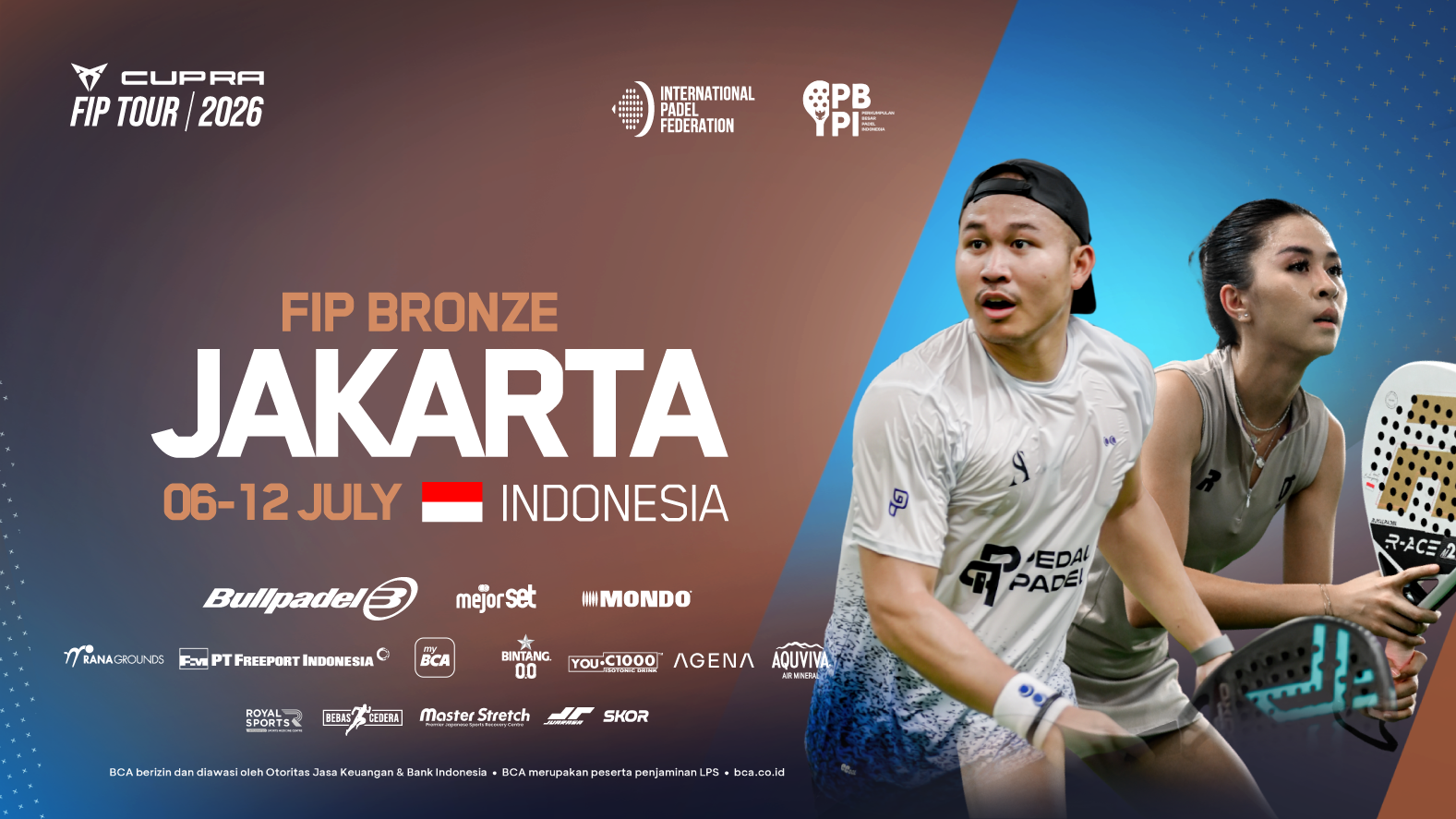 FIP Bronze Jakarta 2026: Indonesia Reaches Both Semi-finals as Sabrina and Sabatini Storm Through